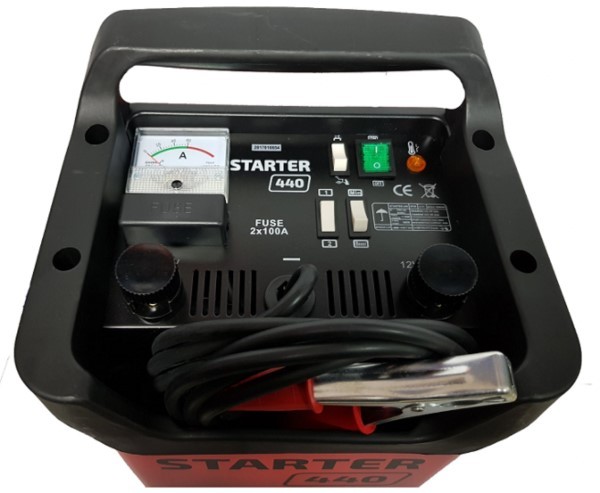 Autobatterie Ladegerät STARTER 440 230 V12-24V IDEAL – Bau und lebe