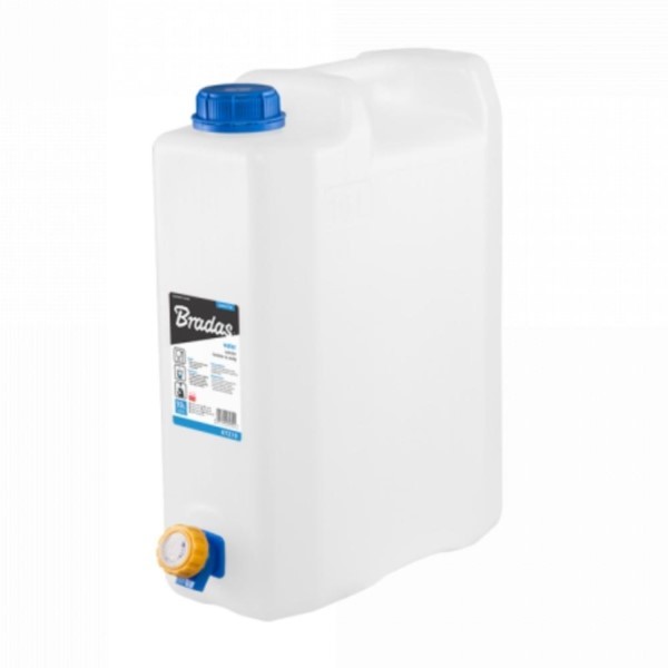 Trinkwasserkanister mit Hahn 10 L Bradas KTZ10 – Bau und lebe