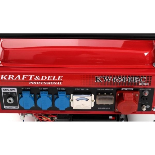 Inverter-Stromerzeuger 4500W 230V 12V benzin 7KM Kraft&Dele KD188 – Bau und  lebe