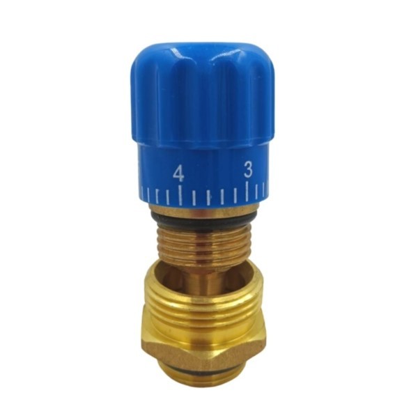 Absperrventil 1/2” blau Ventileinsatz Heizkreisverteiler Hydroland