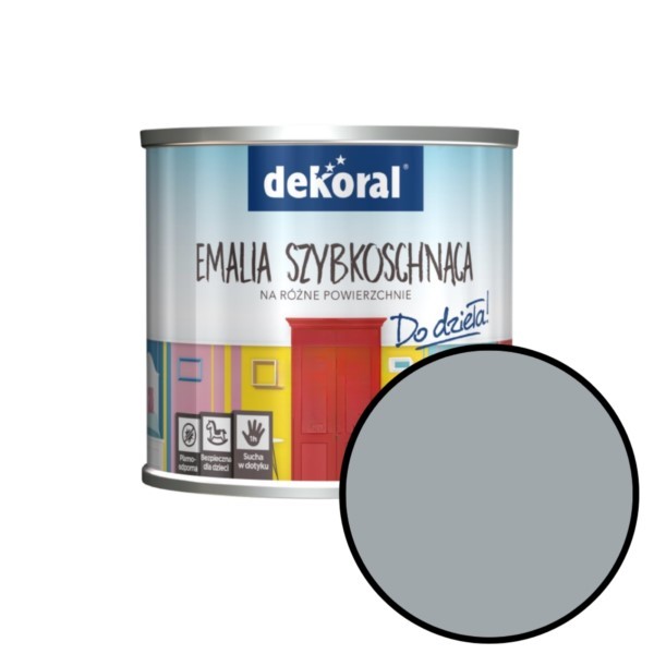 Acryllack für Holz und Metall 0,5L Dobry materiał mat Dekoral 399535
