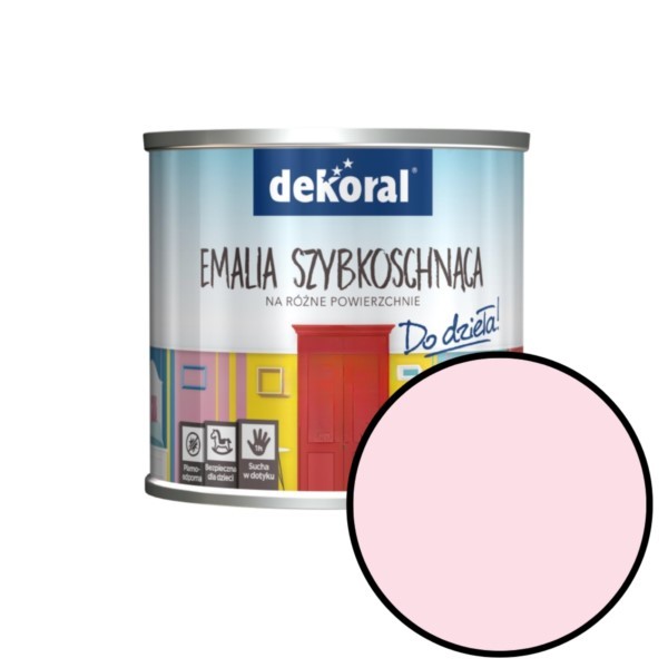 Acryllack für Holz und Metall 0,5L Różany poemat mat Dekoral 399537