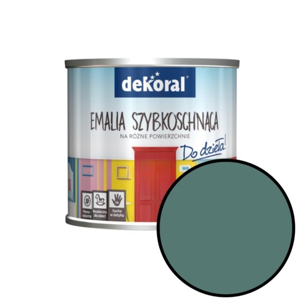 Acryllack für Holz und Metall 0,5L Szara komórka Dekoral 399528