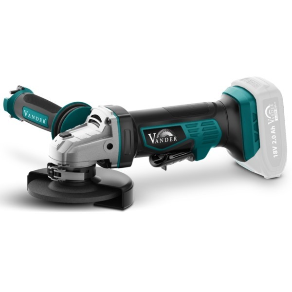 Akku-Winkelschleifer 125mm 18V AKU+ Vander VSK808 Sologerät ohne Akku ohne Ladegerät