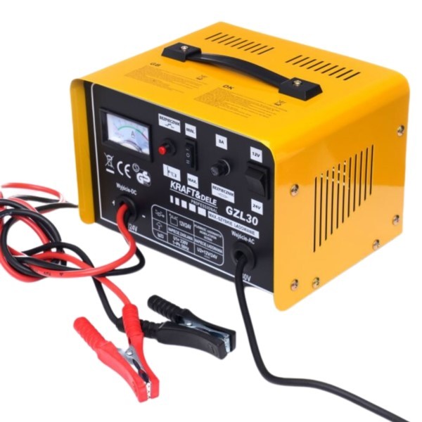 Autobatterie Ladegeräte 12V 24V 30A 90-250Ah transformator Kraft&Dele KD1923