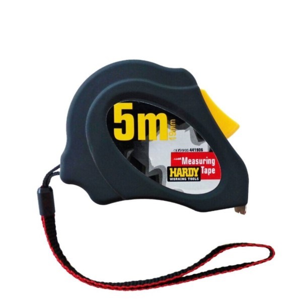 Bandmaß 5m 19mm Autolock Kunststoffgehäuse Kl.2 Hardy 0700-481906