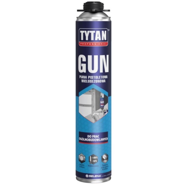 Bauschaum Pistolenschaum 750ml Gun ganzjahres Tytan 10049923