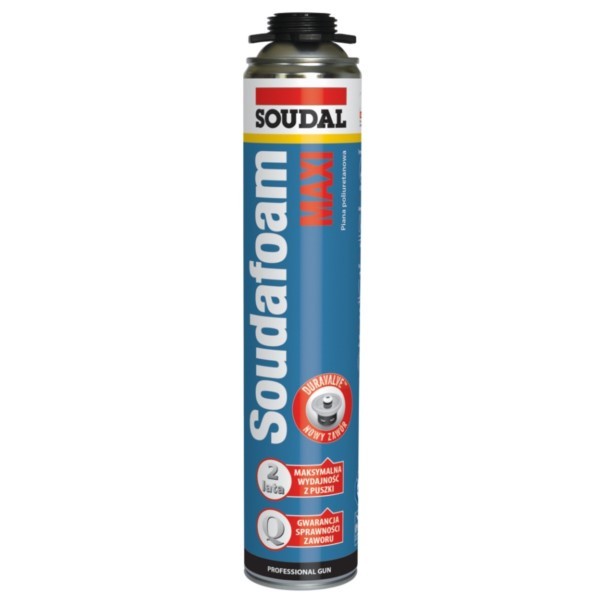 Bauschaum Pistolenschaum 870ml Soudafoam Maxi Soudal 114142 Bauschaum PU