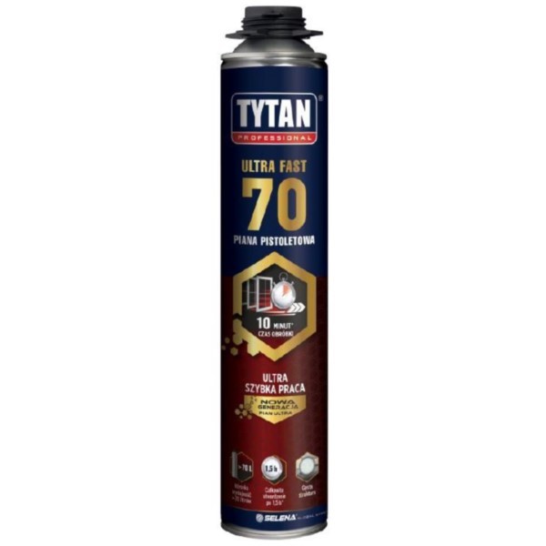 Bauschaum Pistolenschaum 870ml Ultra Fast 70 schnell Tytan 10040773