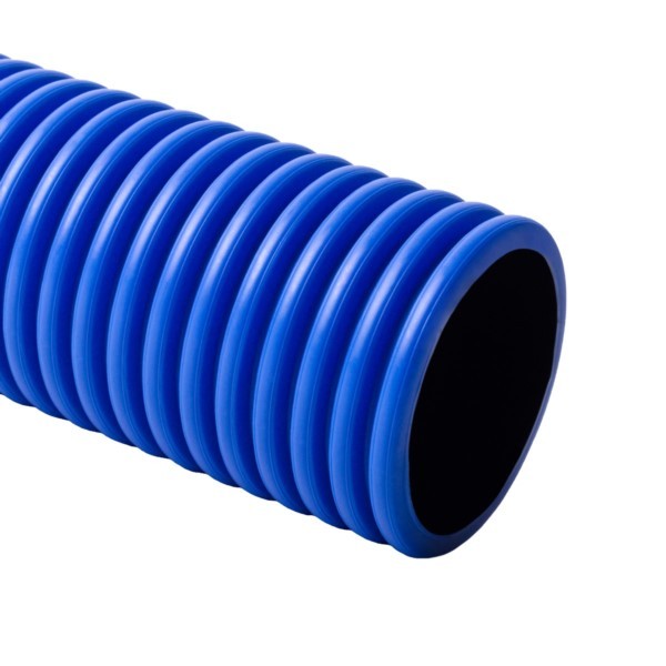 Beständiges Biegsames Kabelschutzrohr 40mm blau Rolle 25m Kopoflex