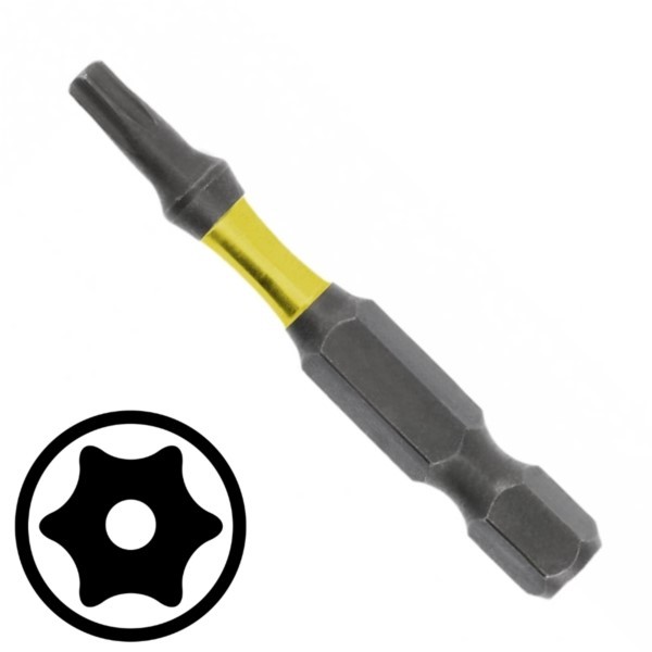 Bit 1/4” 50mm TX27 Security S2 schlag 2St. Högert HT1S169