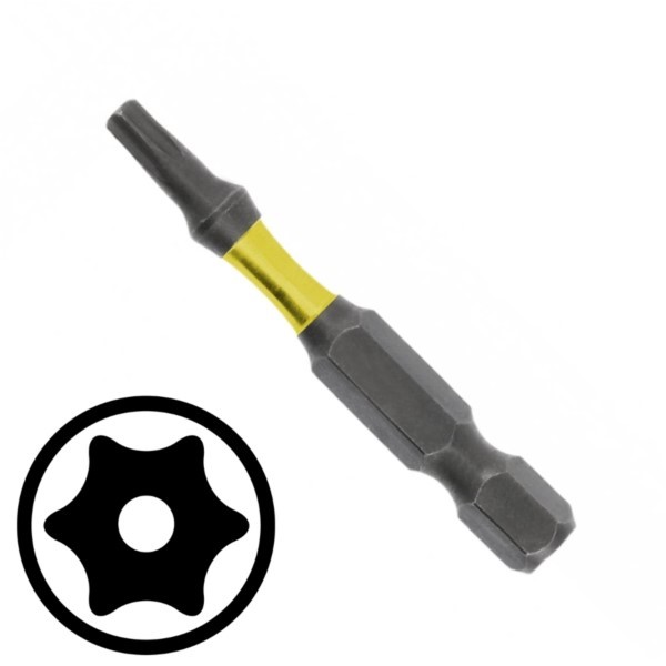 Bit 1/4” 50mm TX30 Security S2 schlag 2St. Högert HT1S170