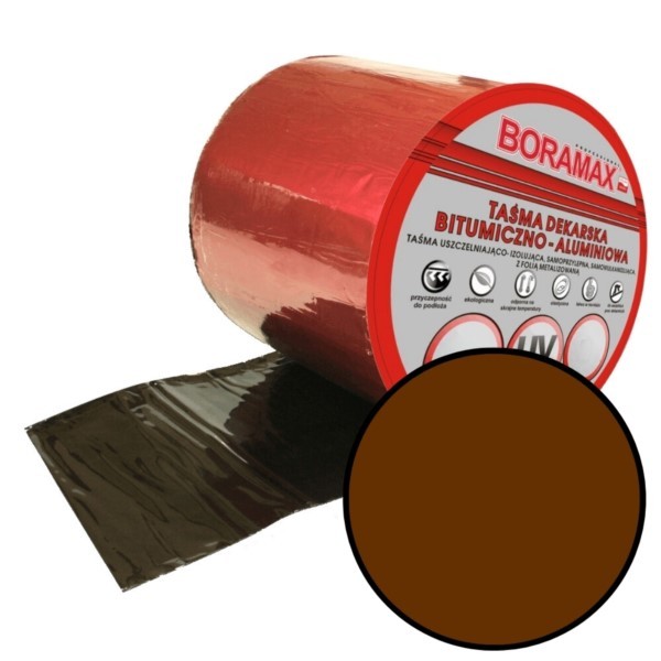 Bitumenband 100mm 10m braun Dachreparatur Boramax BOT-DK-BR-10