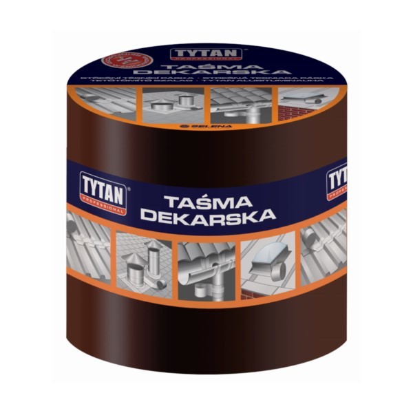 Bitumenband 150mm 10m dunkles braun Dachreparatur Tytan 10045356
