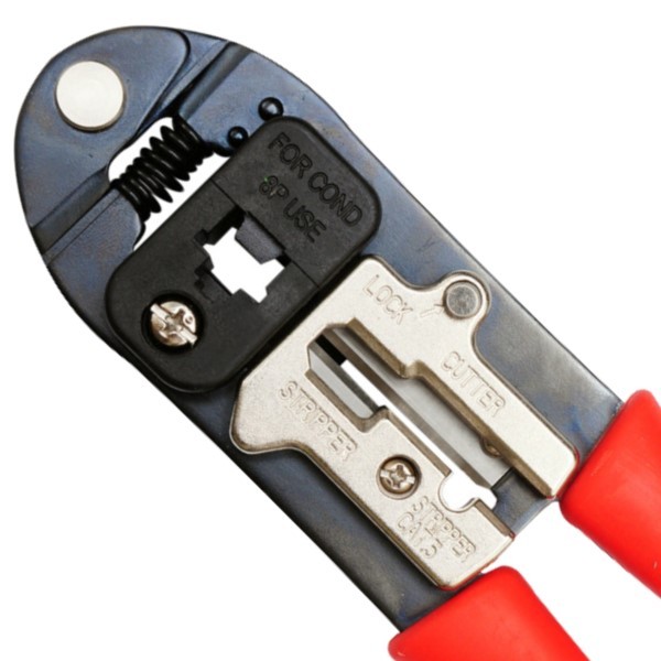 Crimpzange für RJ45-Westernstecker mit Schneide Yato YT-2242