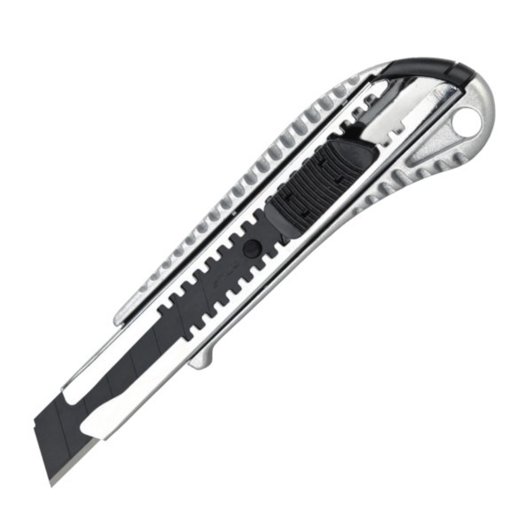 Cuttermesser 18mm Metallgriff Führung Solid 5639