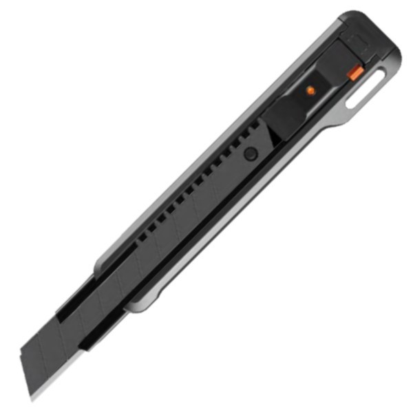 Cuttermesser 18mm verbundwerkstoff Führung Black Tiger Solid 6487 +2 Klingen