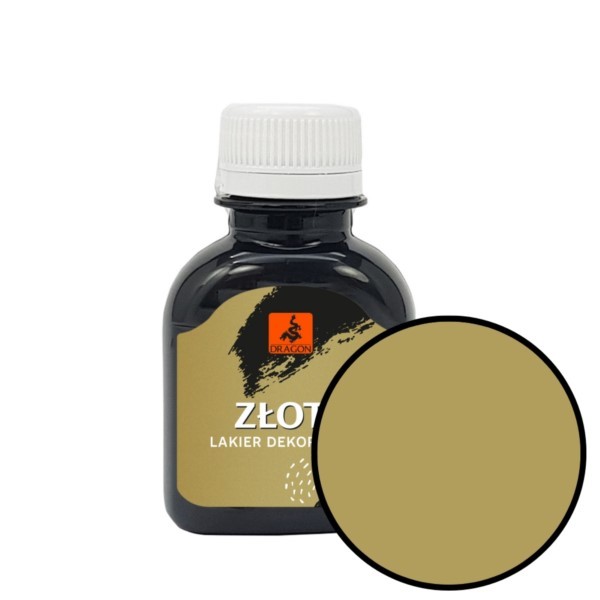 Dekorative Lack 80ml Gold Dragon Złotol