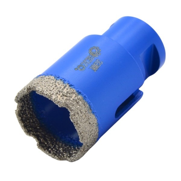 Diamant-Lochsäge 32mm M14 Geko G65132 für Steinzeug Keramik Fliesen trocken