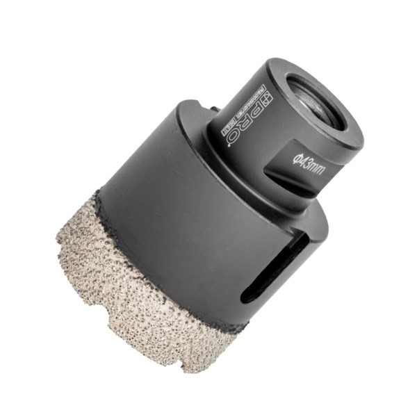 Diamant-Lochsäge 43mm M14 Diamant Maße 3x15mm PRO WA-HS-D43M14