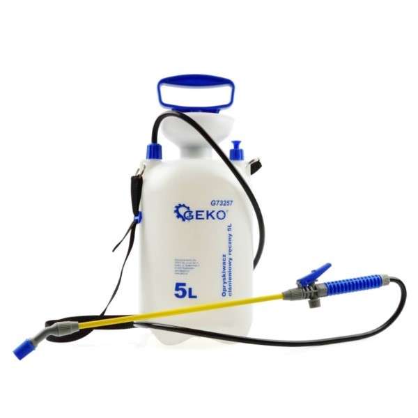Drucksprüher 5L manuell Lanze 43cm Geko G73257