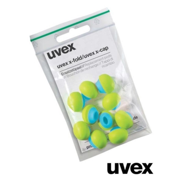 Ersatz-Ohrstöpsel 5 Paare UX-XCAP-KON Uvex