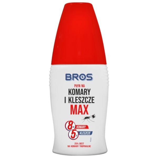 Flüssigkeit für Mücken und Zecken Max 50ml BROS