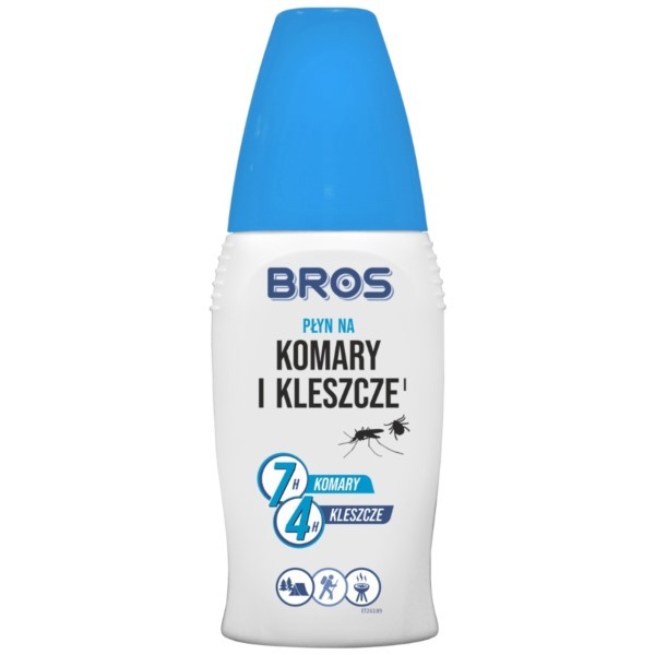 Flüssigkeit gegen Mücken und Zecken 100ml BROS