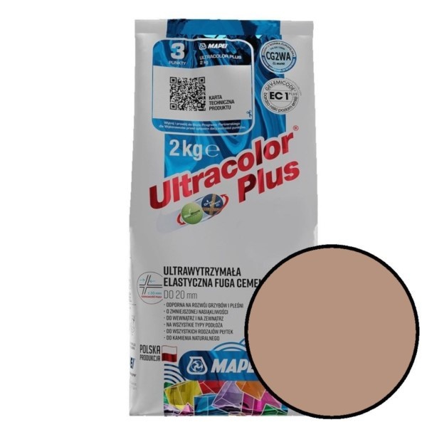 Flexfuge Ultracolor Plus 2 kg Farbe 141 caramel MAPEI