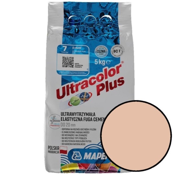 Flexfuge Ultracolor Plus 5 kg Farbe 258 pfirsich MAPEI