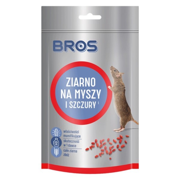 Getreide gegen Mäuse und Ratten 100g BROS