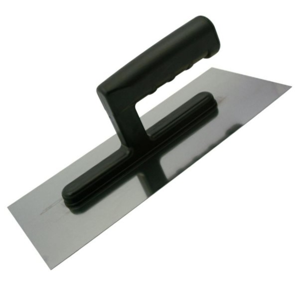 Glättekelle 28x12cm rostfrei Kunststoff-Griff Economy Solid 5449