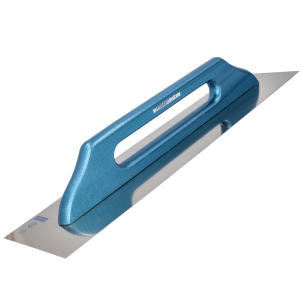 Glättekelle 48x13cm rostfrei Schweizer Kunststoff-Griff Blue Dolphin PDGH-15259