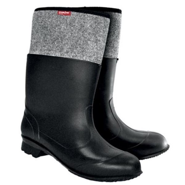 Gummistiefel mit Filz PVC Reis BF-PCV BS Größe 45