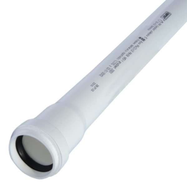 HT-Rohre PP 32x1000x1,8mm Abflussrohr weiß Kanplast KW-RP-03-0-10-00-B