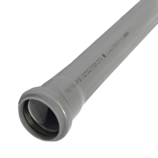 HT-Rohre PP 40x250x1,8mm Abflussrohr grau Kanplast KW-RP-04-0-02-00-S