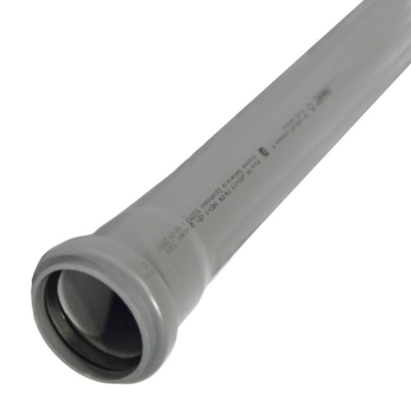 HT-Rohre PP 50x500x1,8mm Abflussrohr grau Kanplast KW-RP-05-0-05-00-S