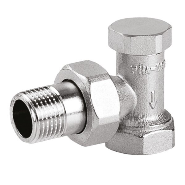Heizkörperventil Absperrung 1/2" Eckform Perfexim PHA-033