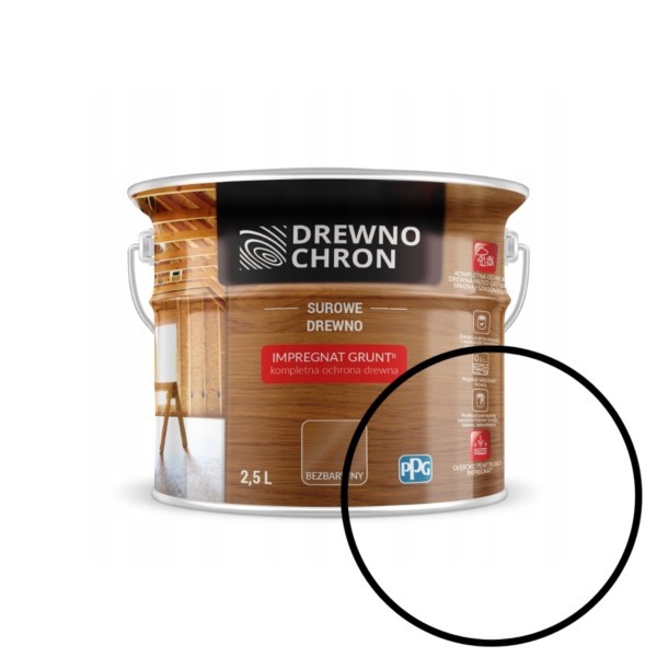 Holzimprägnierung Grund R 2,5L farblos Drewnochron