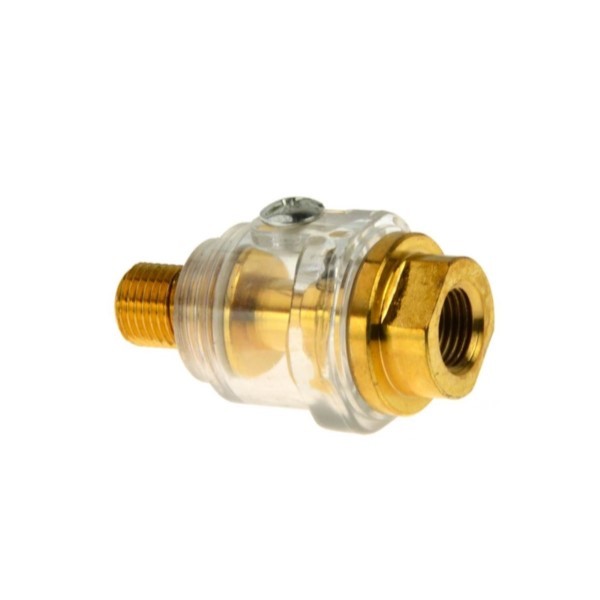 Inline Öler 1/4" für pneumatische Werkzeuge Geko G01166 Durchlauföler 