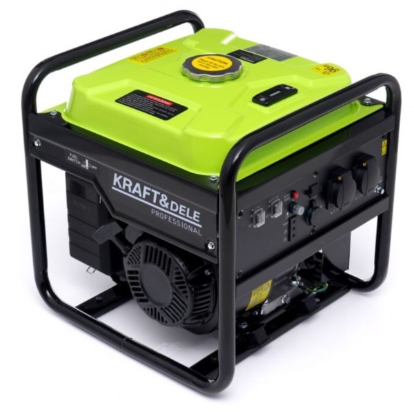 Inverter-Stromerzeuger 4300W 230V 12V 5V benzin 6KM Kraft&Dele KD687
