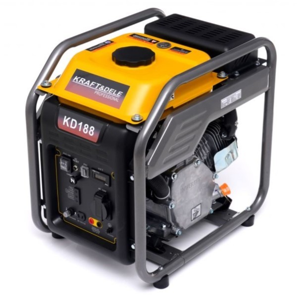 Inverter-Stromerzeuger 4500W 230V 12V benzin 7KM Kraft&Dele KD188