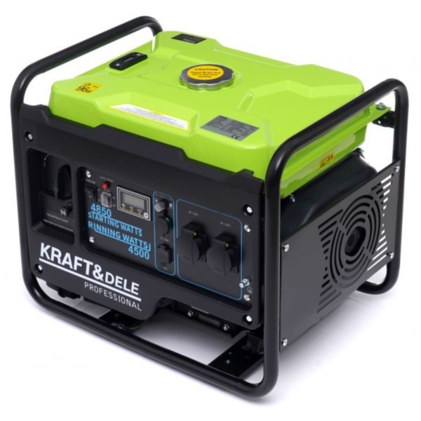 Inverter-Stromerzeuger 4850W 230V 12V 5V benzin 6,5KM Kraft&Dele KD688