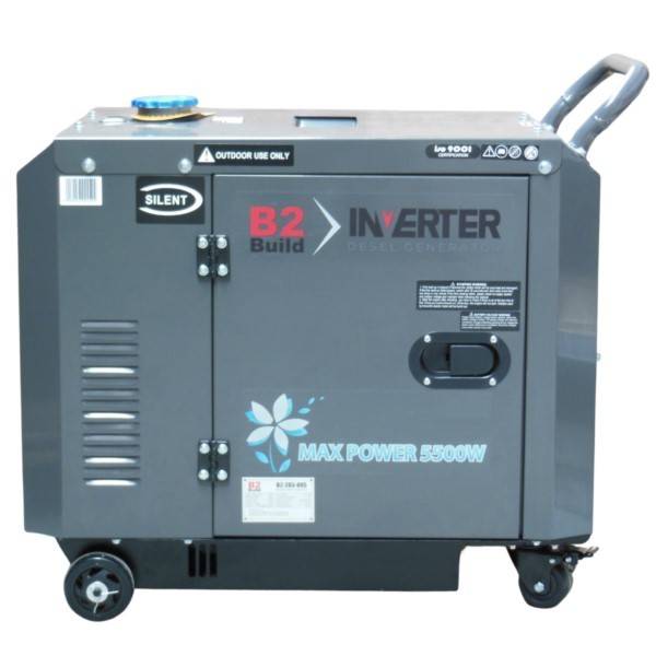 Inverter-Stromerzeuger 5,0/5,5 kw 380V 230V diesel B2-204
