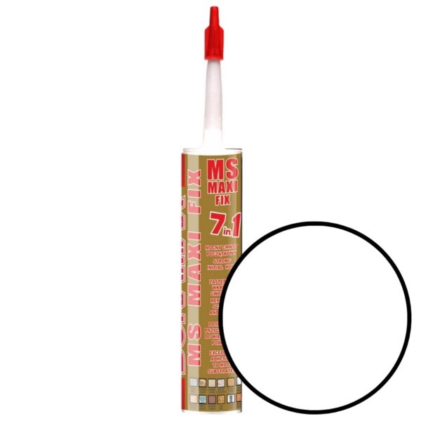 Klebedichtmittel 310ml weiß MS Maxi-Fix Boramax KLB-MS-BIA-310