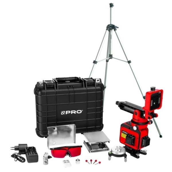 Kreuzlinienlaser LK-360.3D + Stativ 1,6 m TR-660HD