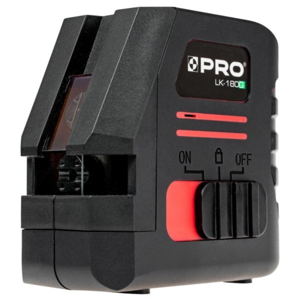 Kreuzlinienlaser grün Laserstrahl PRO LK-180G