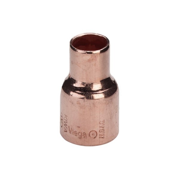 Kupfer Löt-Reduziermuffe 22mm x 15mm Viega 101565 Cu