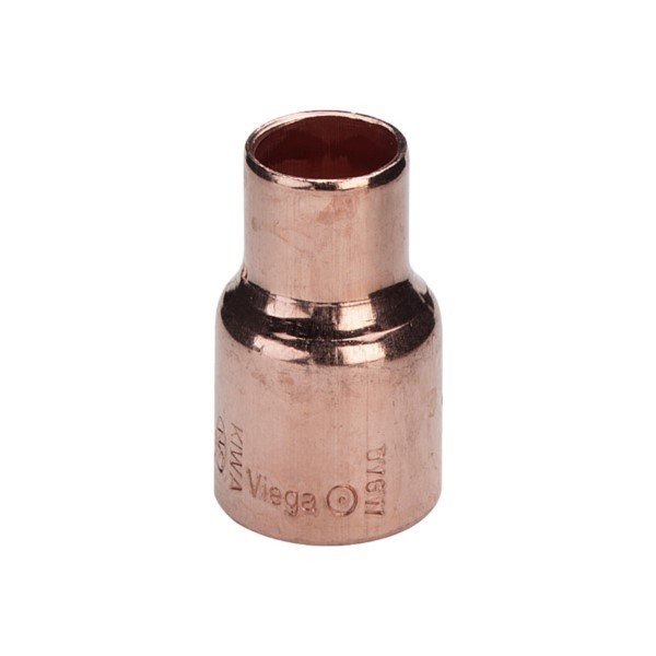 Kupfer Löt-Reduziermuffe 28mm x 22mm Viega 102111 Cu