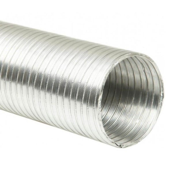 Lüftungsrohr aus Aluminium 110mm 3m Aluflex Spiro Flexibles